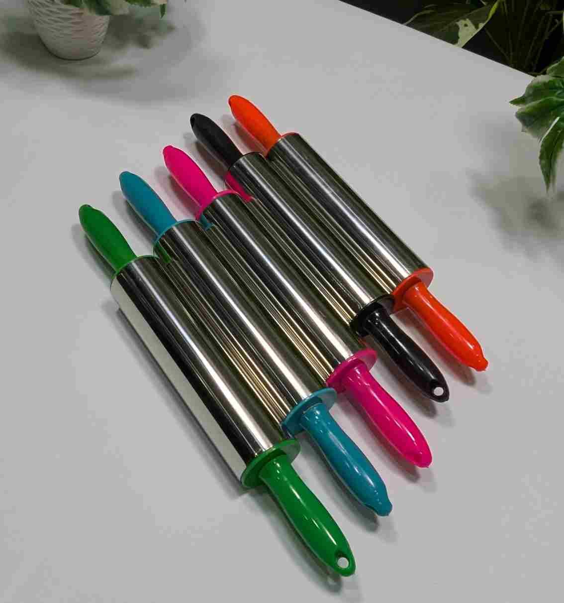 Silicone Roti & Baking Mat with Rolling Pin – Non-Stick, Mess-Free Cooking