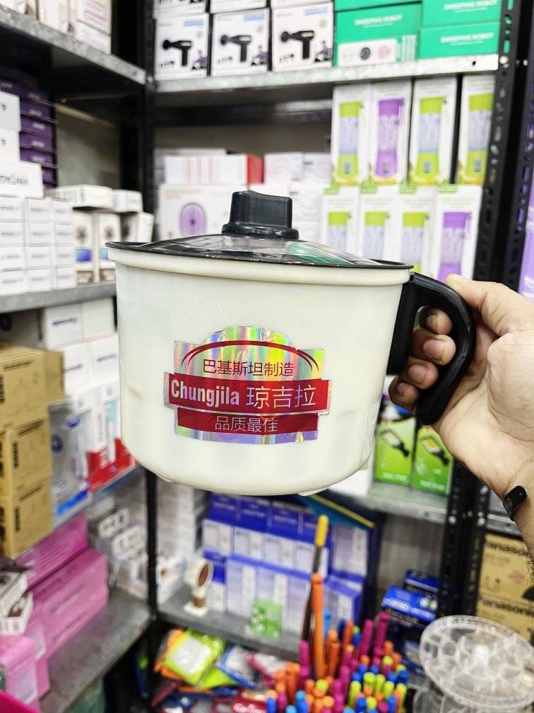 3-in-1 Electric Cooker | Kettle, Noodle Maker & Egg Boiler