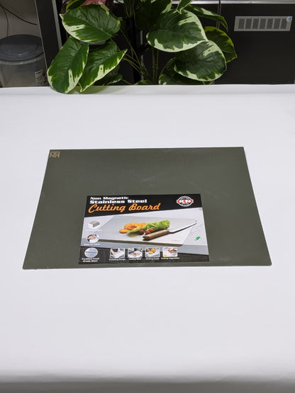 Premium Stainless Steel Cutting Board – Anti-Bacterial, Knife-Friendly, Durable Kitchen Surface